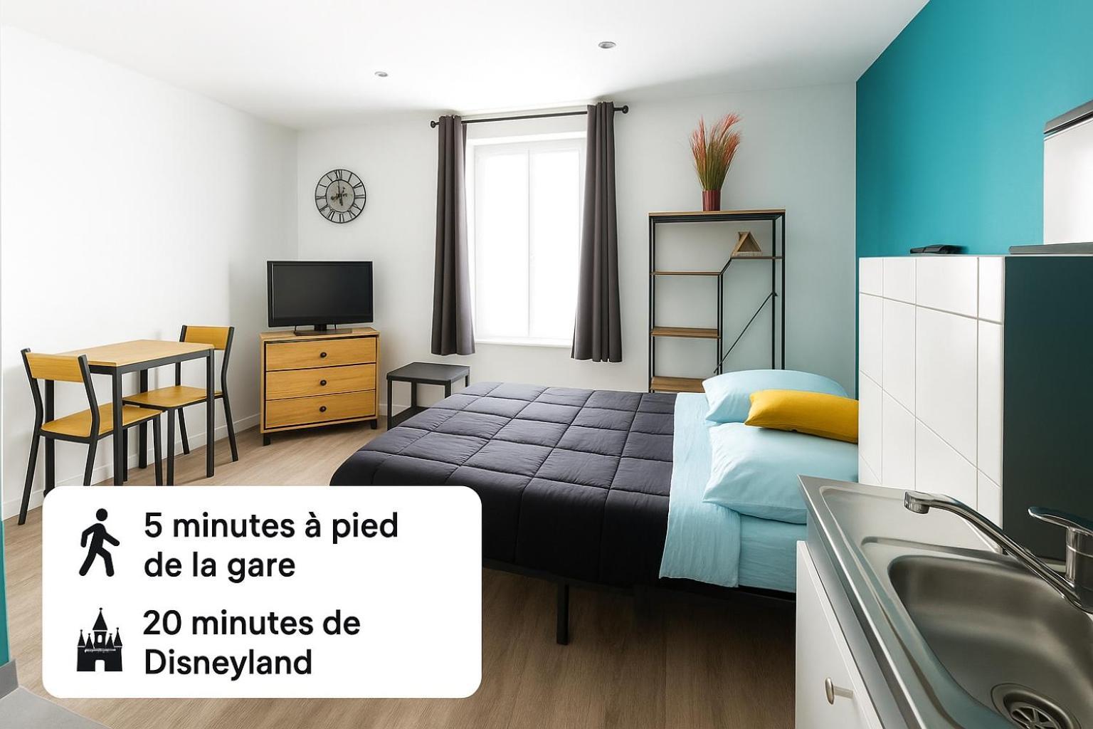 Appartement Cerf1-Centre Ville Meaux-Gare-Disney Bagian luar foto